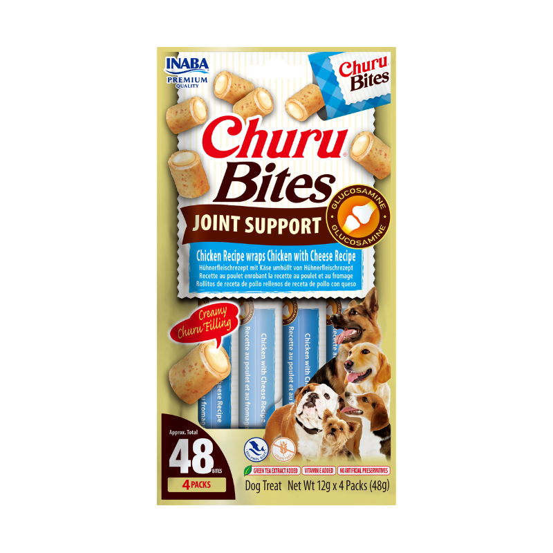 Churu Bites Joint Support Pollo con Queso 4 x 12 g