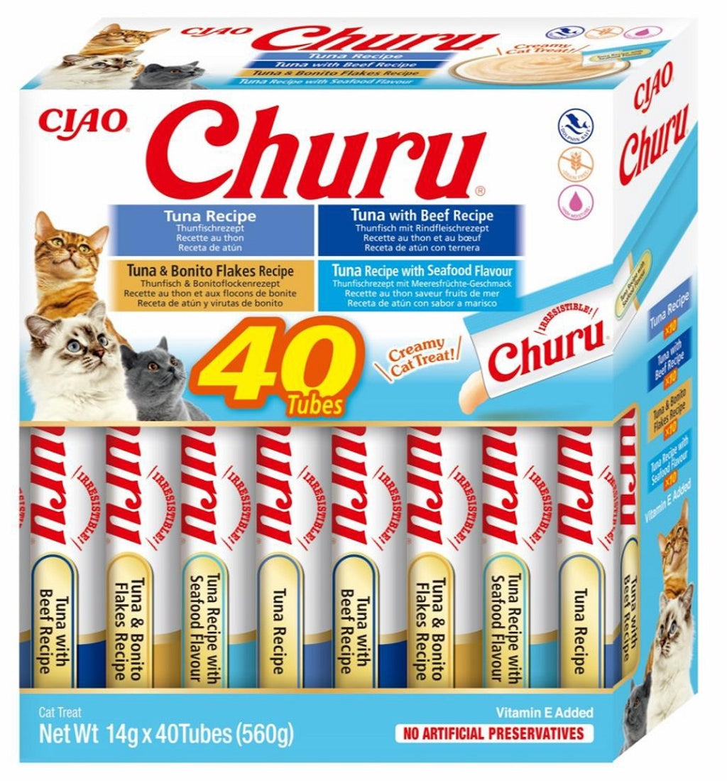 variedades de atún con marisco 40x14gr