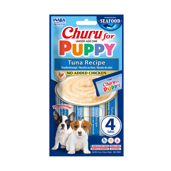 Churu Dog Puppy Atún 4 x 14 g