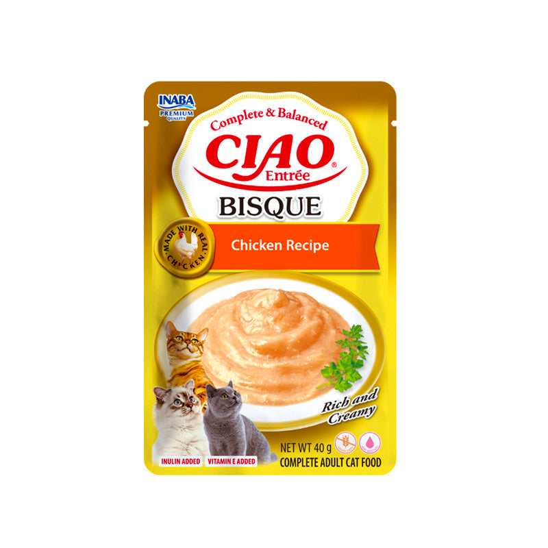 Churu Gat Entree Bisque Recepta de pollastre 40 g Imatge principal del producte