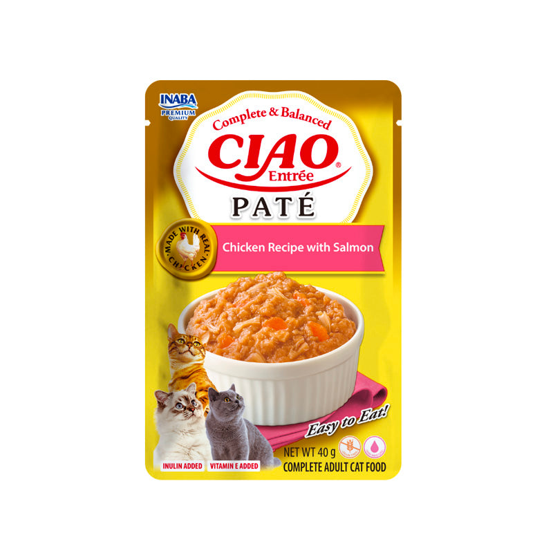 Churu Gat Entree Paté Recepta de pollastre amb salmó 40 g Imatge principal del producte