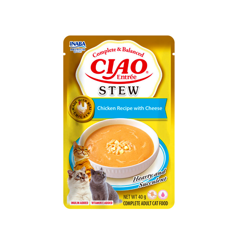 Churu Gat Entree Stew Recepta de pollastre amb formatge 40 g Imatge principal del producte