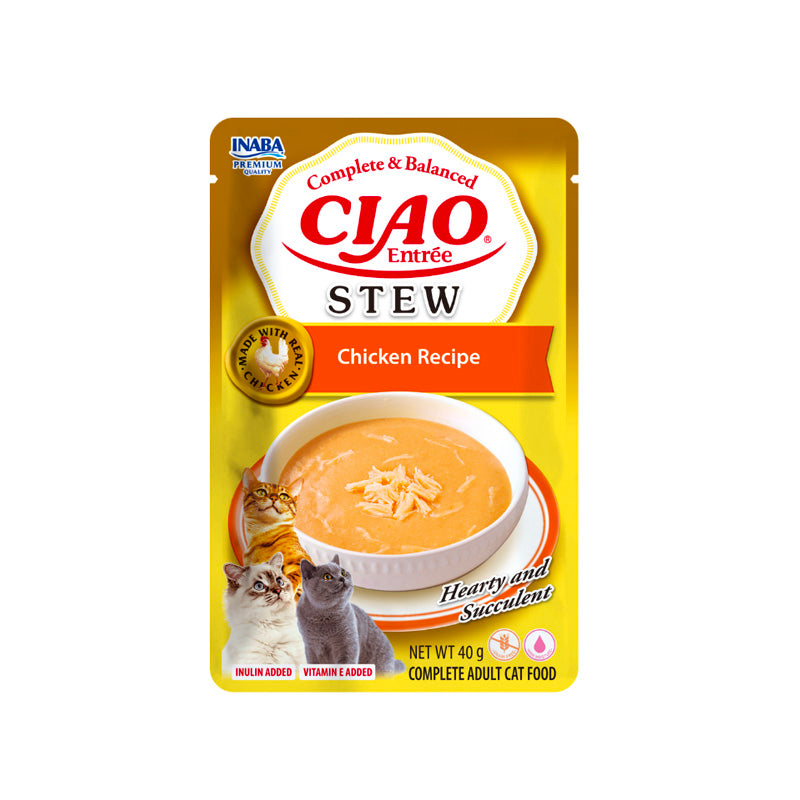 Churu Gat Entree Stew Recepta de pollastre 40 g Imatge principal del producte
