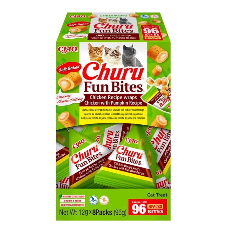 gat fun bites pollestre i carbassa 8x12 g Imatge principal del producte