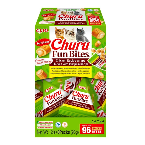 gat fun bites pollestre i carbassa 8x12 g