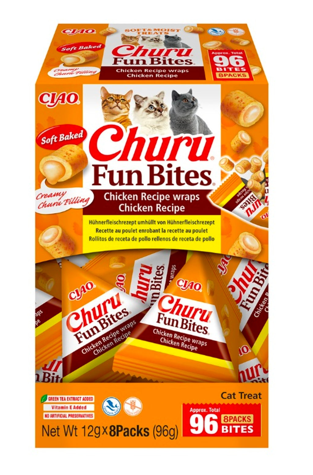 gat fun bites pollastre 8x12 g Imatge principal del producte