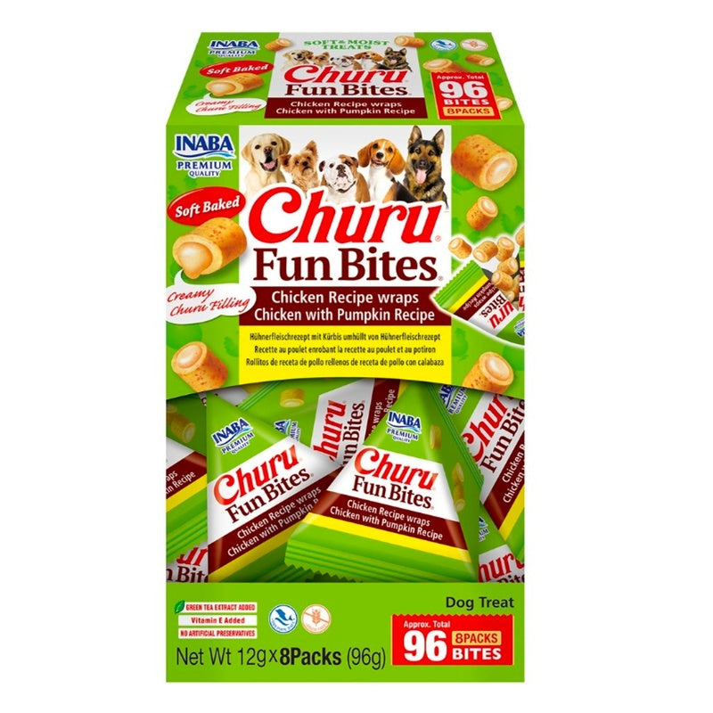 gos fun bites pollestre i carbassa 8x12 g Imatge principal del producte