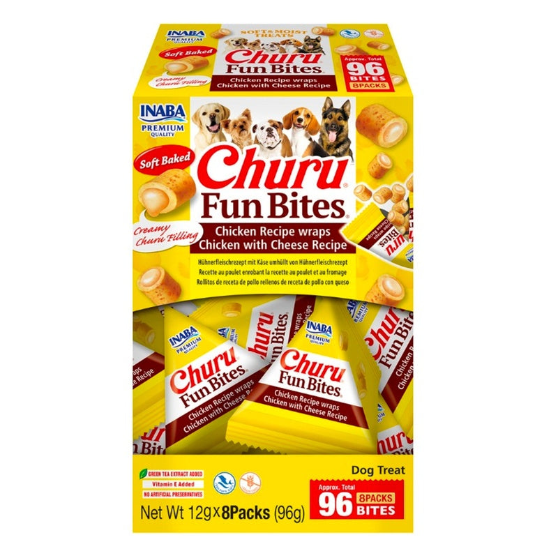 gos fun bites pollestre i formatge 8x12 g Imatge principal del producte
