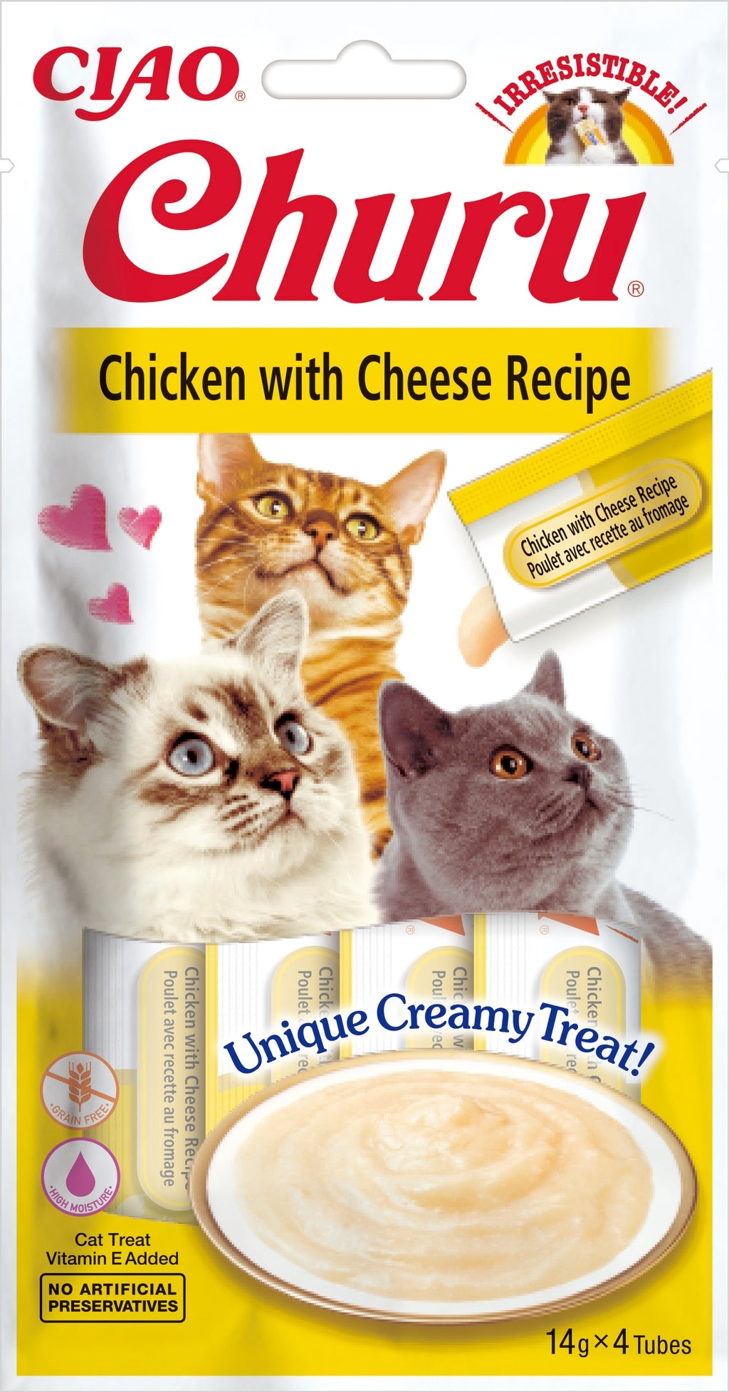 puré receta de pollo con queso 4x14gr