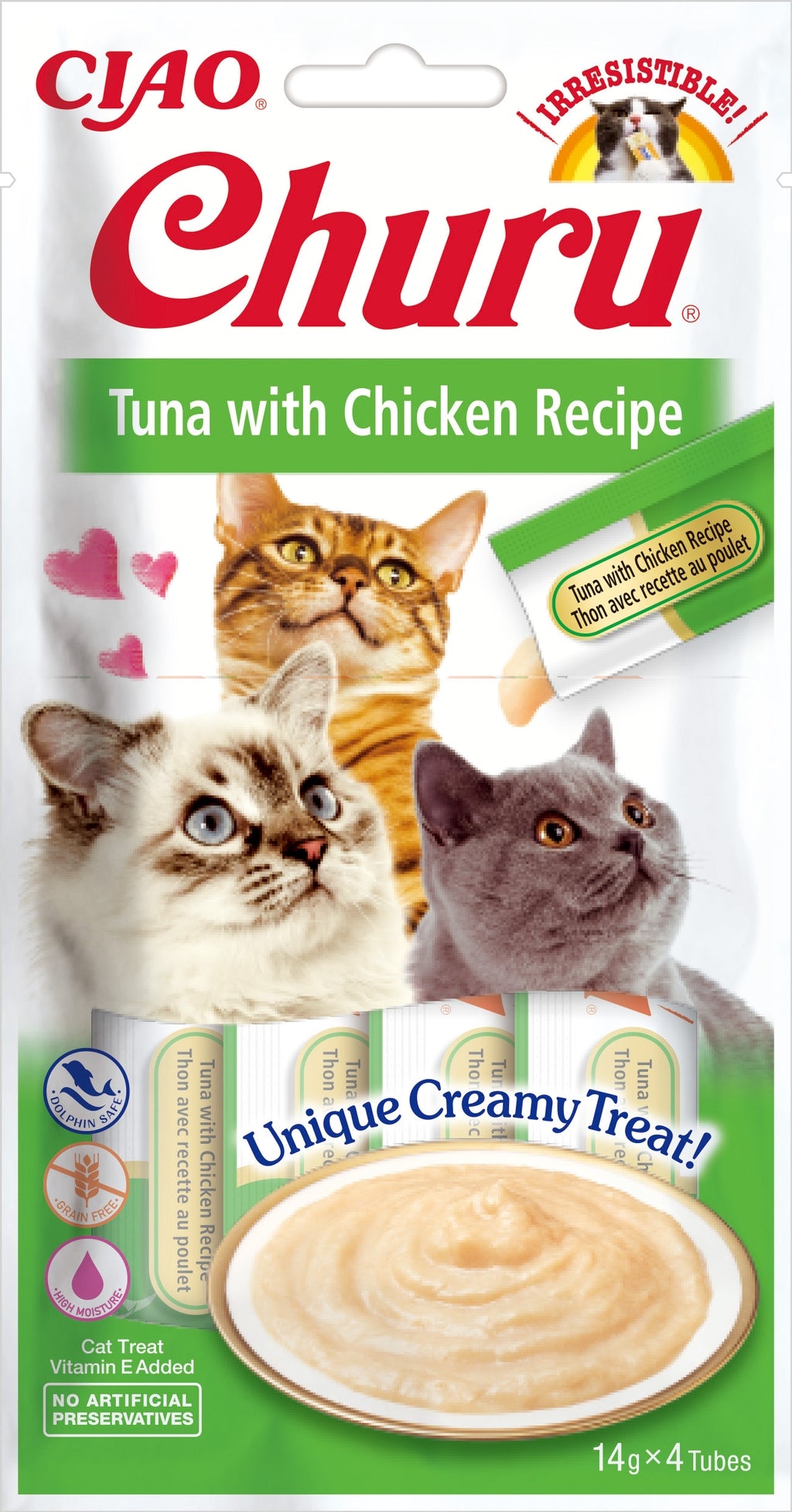 puré receta de atún con pollo 4x14gr