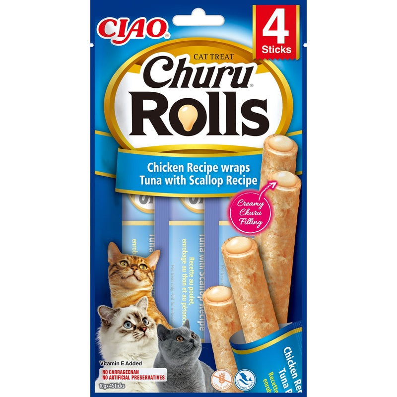 rolls recepta de tonyina amb vieira en envolel teura de po Imatge principal del producte