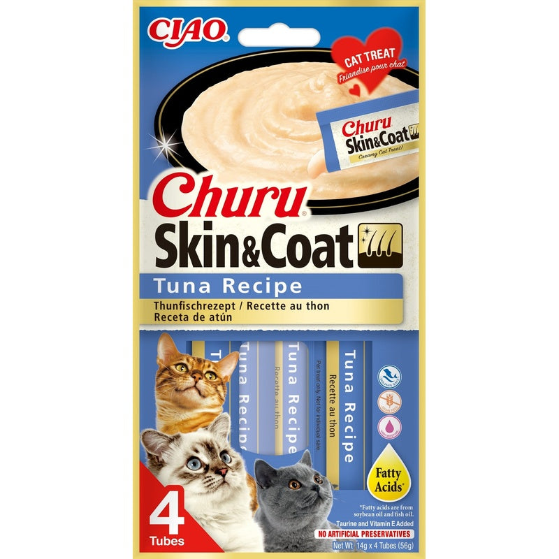 skin&coat recepta de tonyina amb tonyina 4x15 g Imatge principal del producte