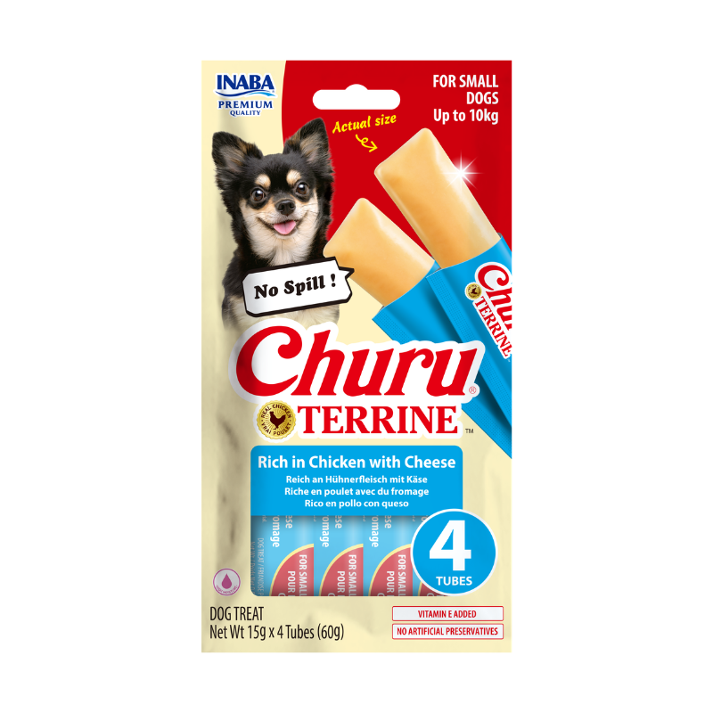 Churu Terrine Pollo con Queso para Perros Imagen principal del producto