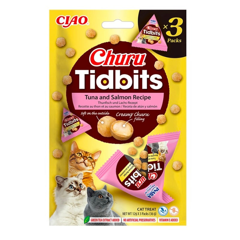 gat tidbits tonyina i salmó 3x10 g Imatge principal del producte