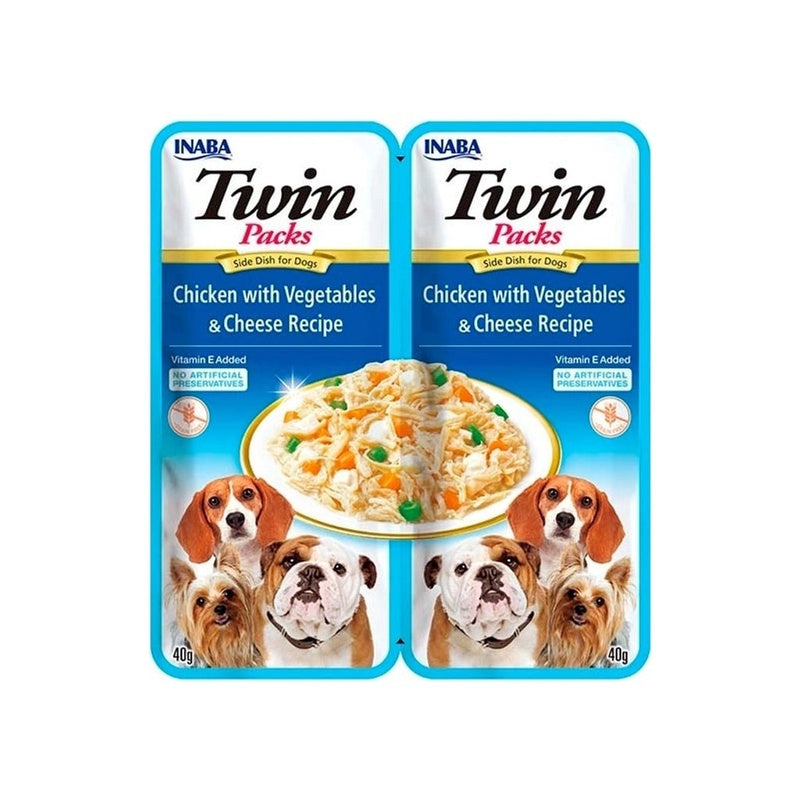 twin pollestre guiso verdura formatge 2x40 g Imatge principal del producte