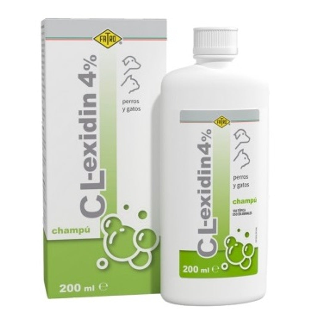 Cl-exidin 4% champú 200ml
