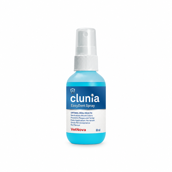 Vetnova CLUNIA Easy Dent Spray Bucal para Perros y Gatos 60 ml