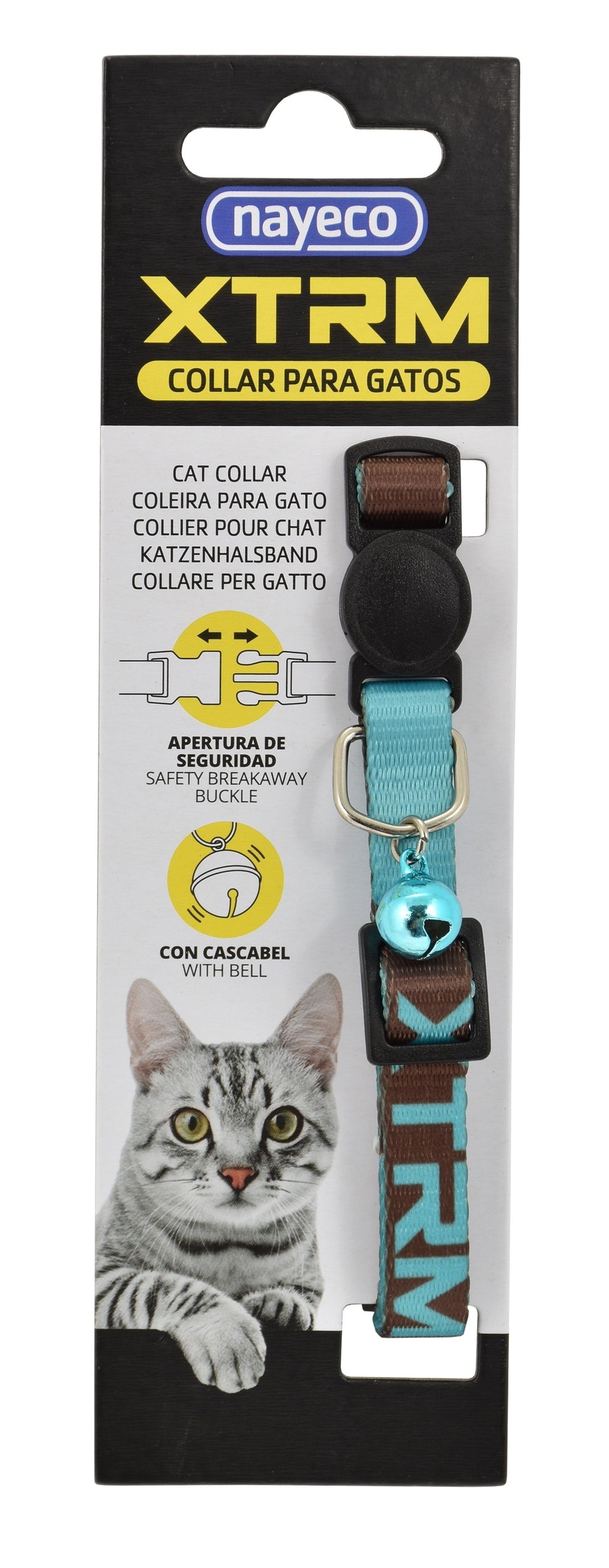 x-trm neón flash marró 10mmx22-33 cm