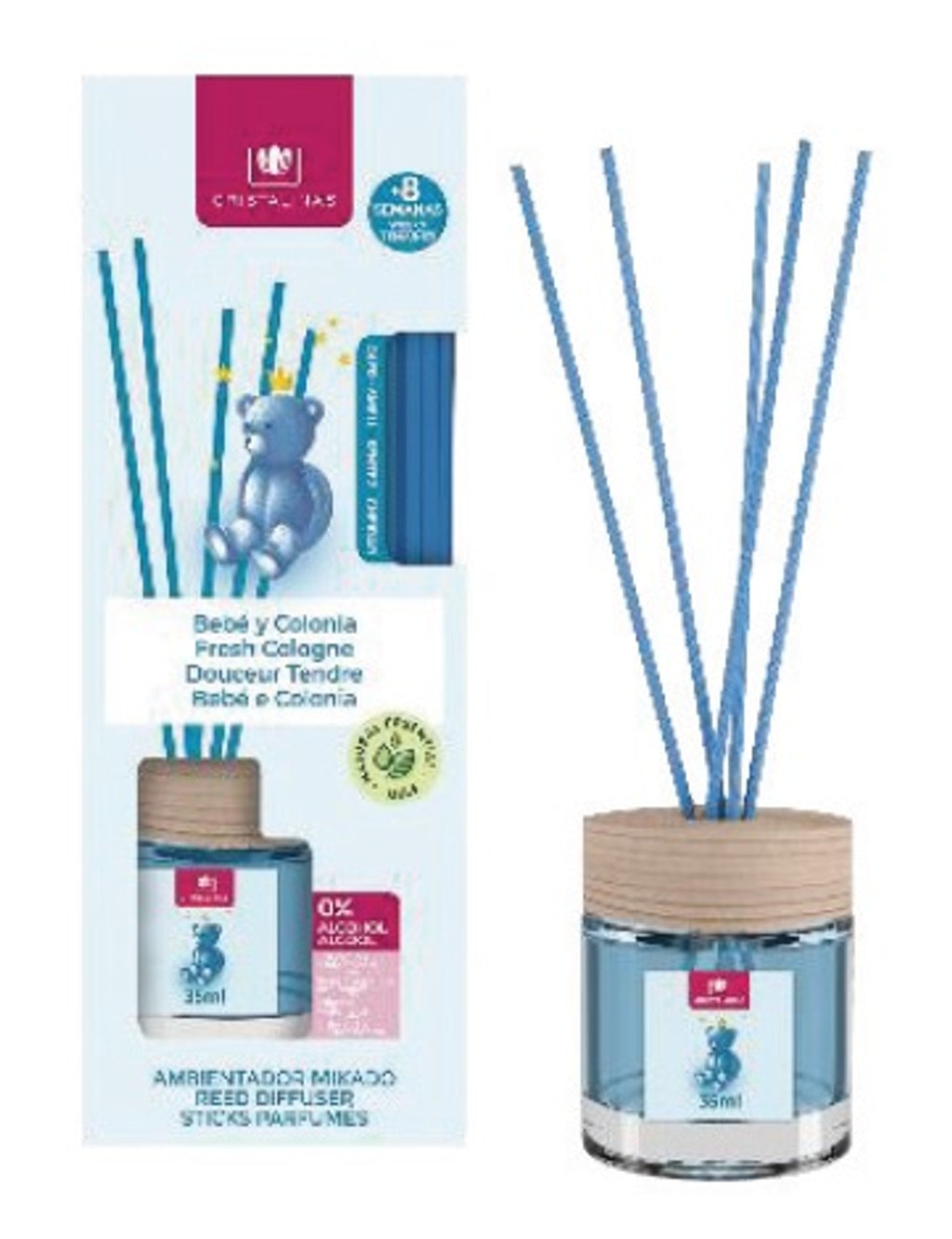 Mikado bebé i colònia 35 ml (8 semanas)