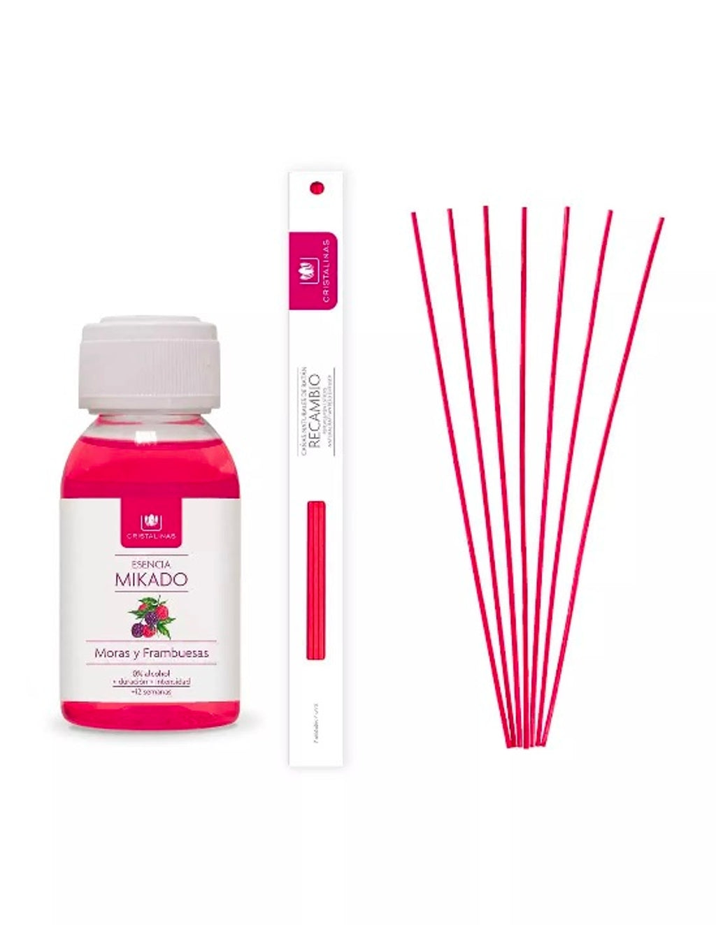 Mikado recambio moras y frambuesas