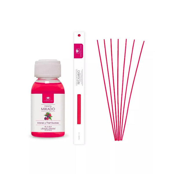 Mikado recambio moras y frambuesas