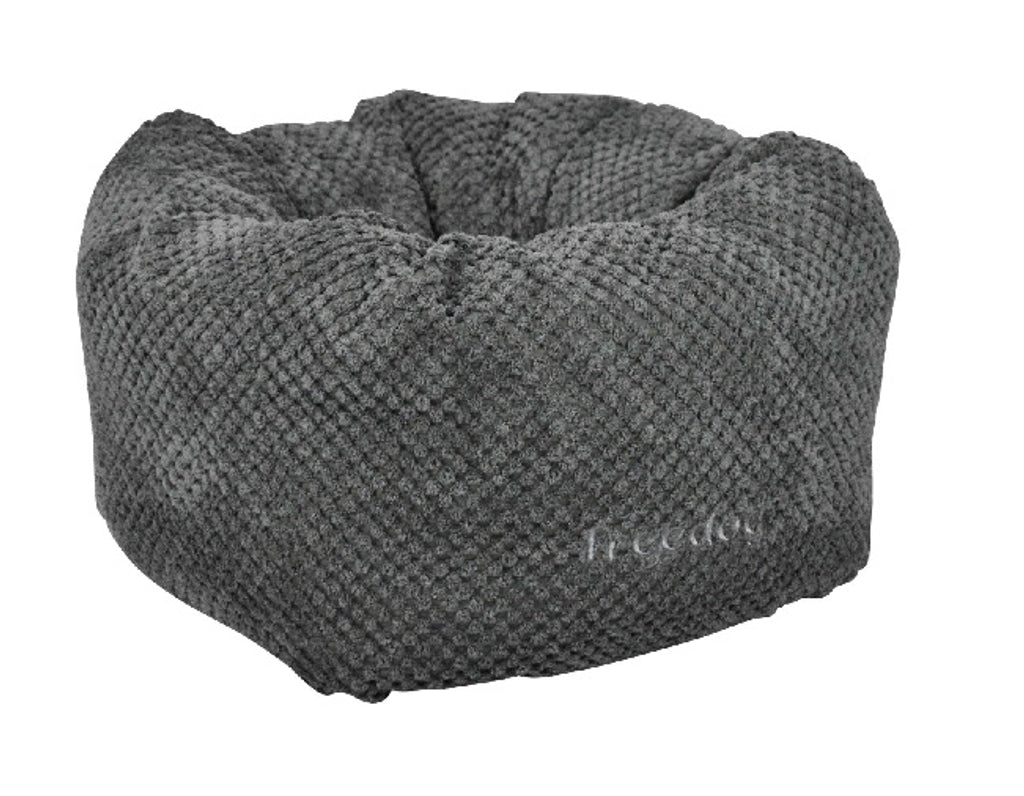 puff gris 50,8x50,8x28cm