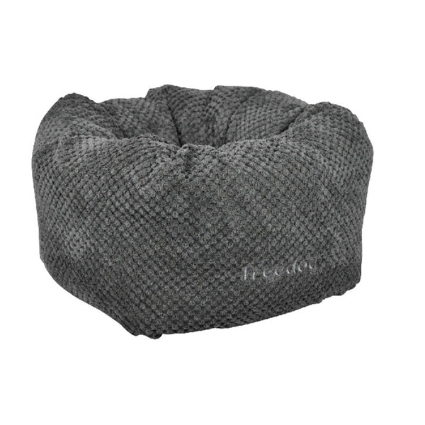 puff gris 50,8x50,8x28cm