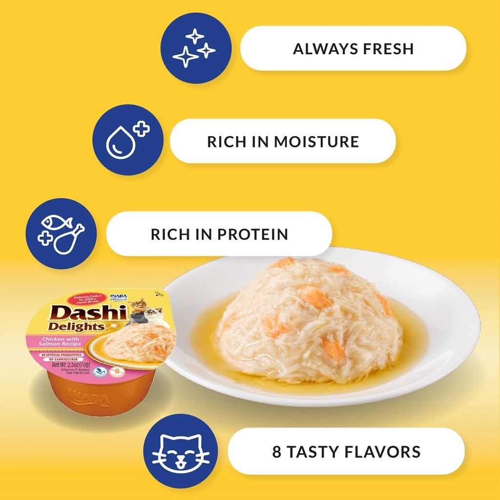 dashi delight pollo con atún y vieira 70g