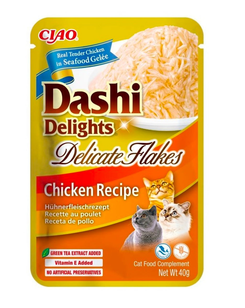 dashi delight delicate flakes pollo 40gr Imagen principal del producto