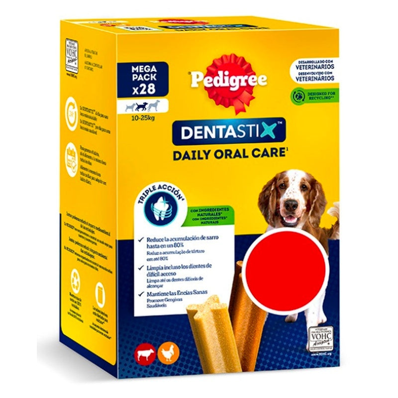 Dentastix gos mitjà 28 unidades