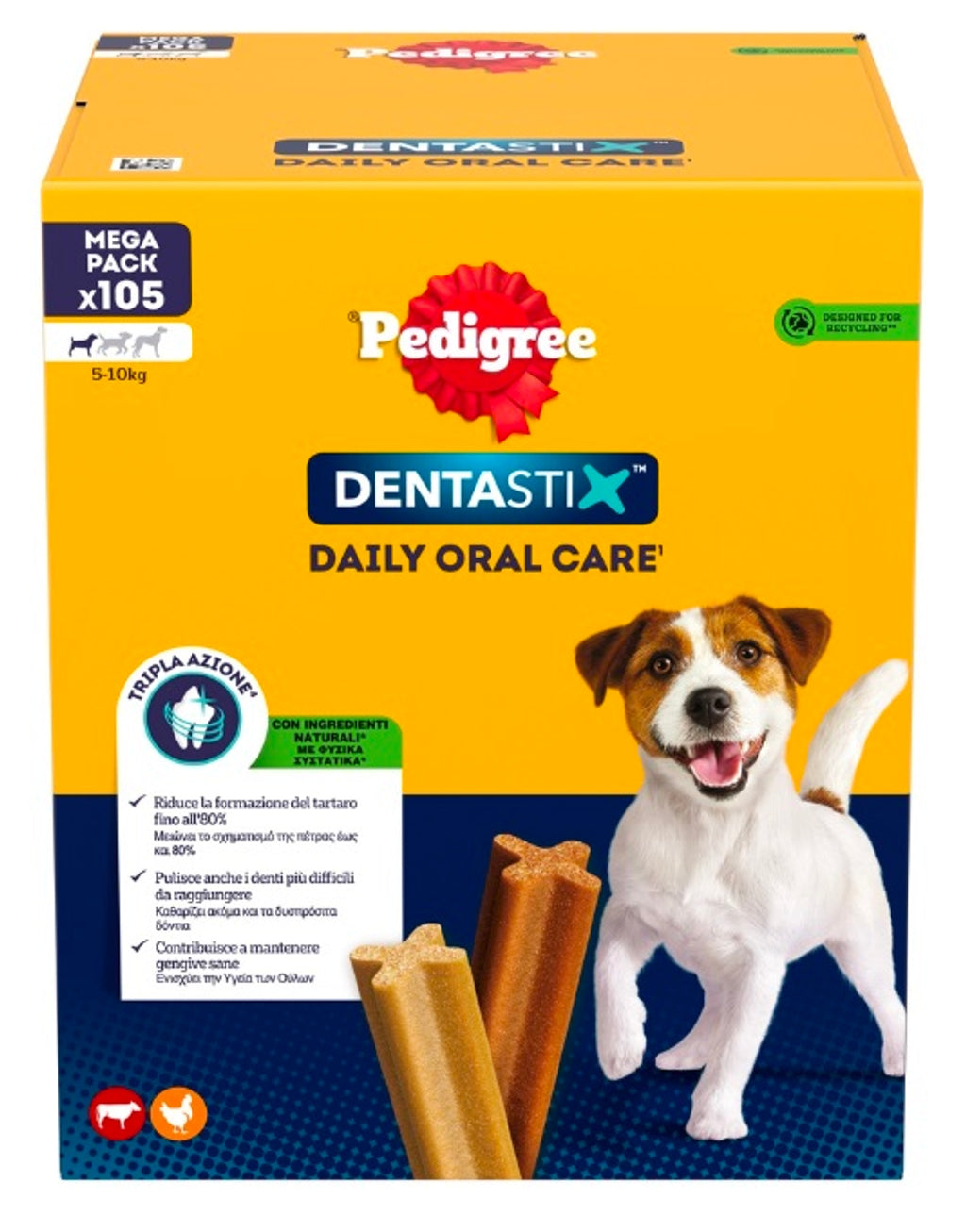 Dentastix gos petit 105 unidades
