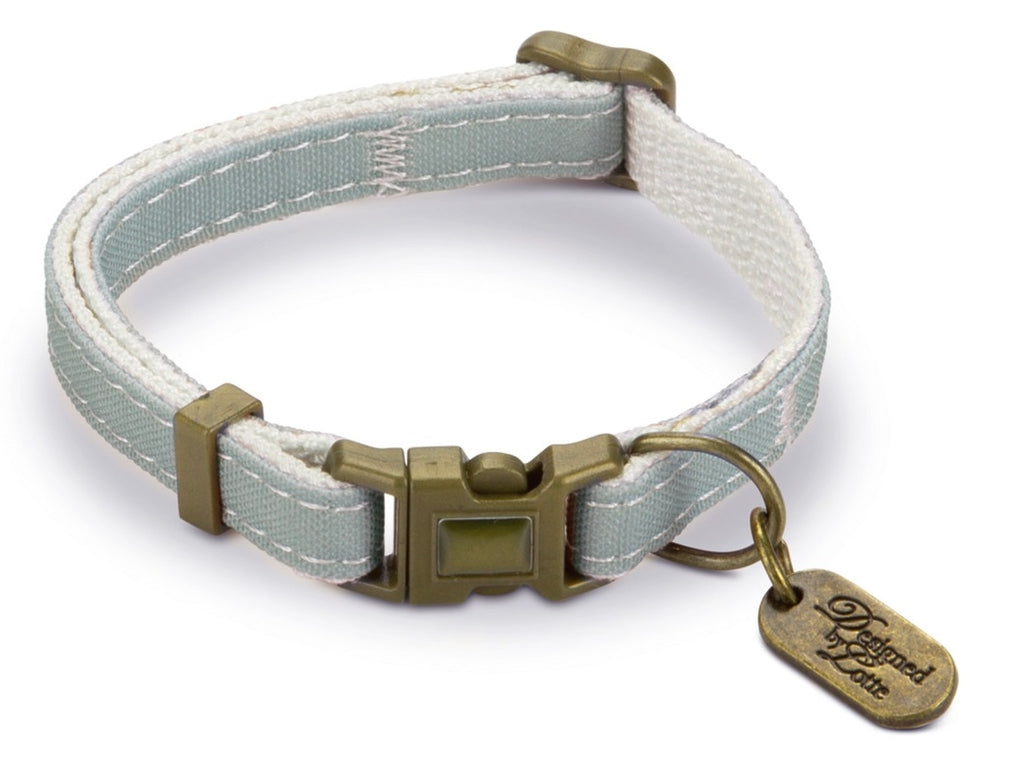 collar gato menta 20-30x10mm