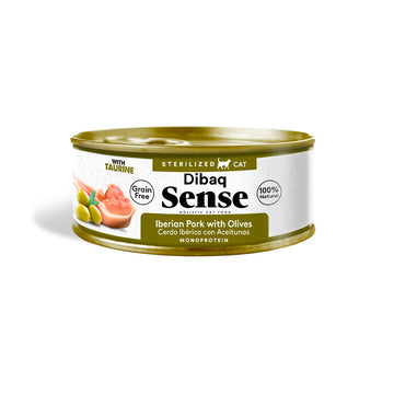 Dibaq Sense Sterilised Cerdo Ibérico lata para gatos