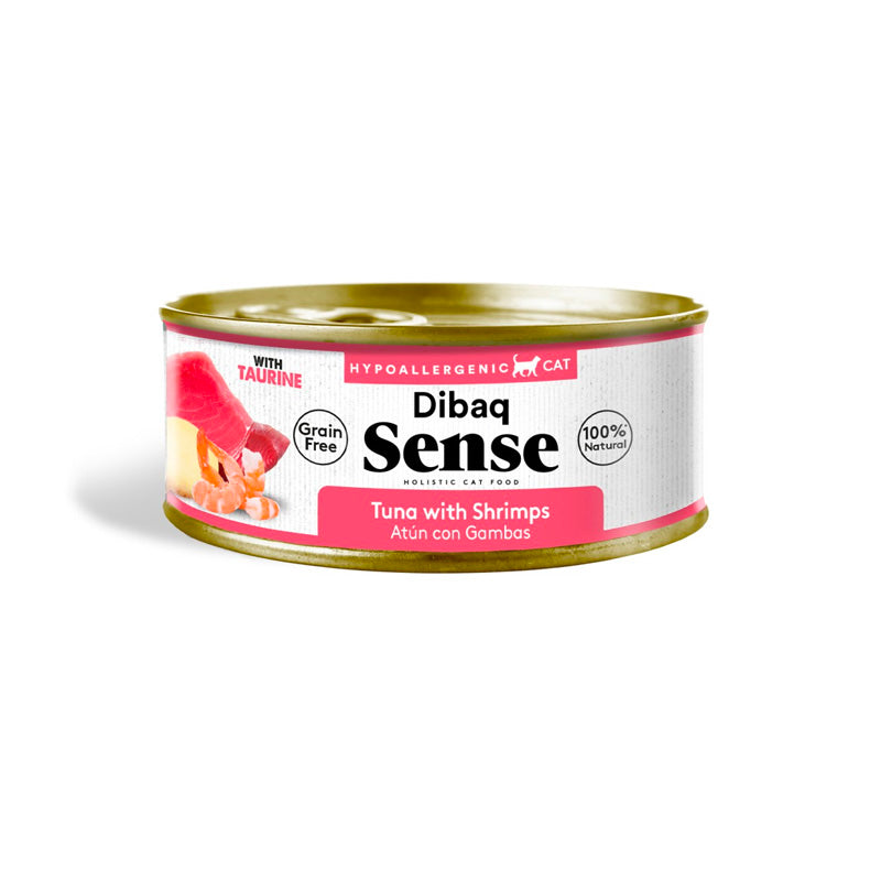 Dibaq Sense Hypoallergenic Tonyina amb gambes llauna per a gats