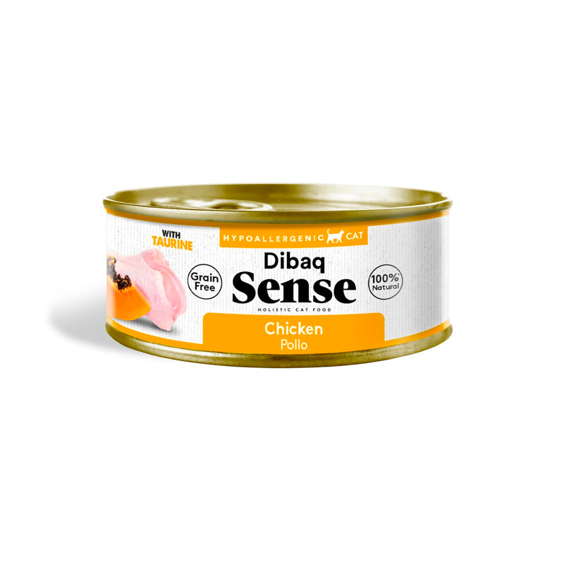 Dibaq Sense Hypoallergenic Pollo lata para gatos Imagen principal del producto