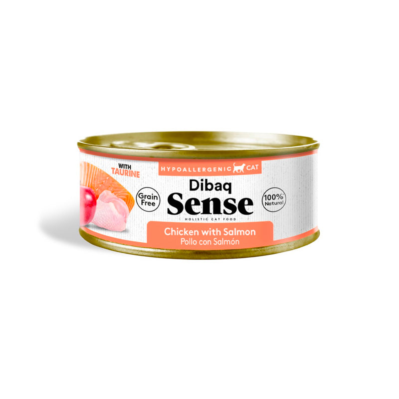 Dibaq Sense Hypoallergenic Salmón lata para gatos Imagen principal del producto