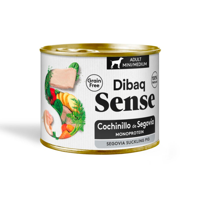 Dibaq Sense Monoprotein amb cochinillo de segovia llauna per a gossos Imatge principal del producte