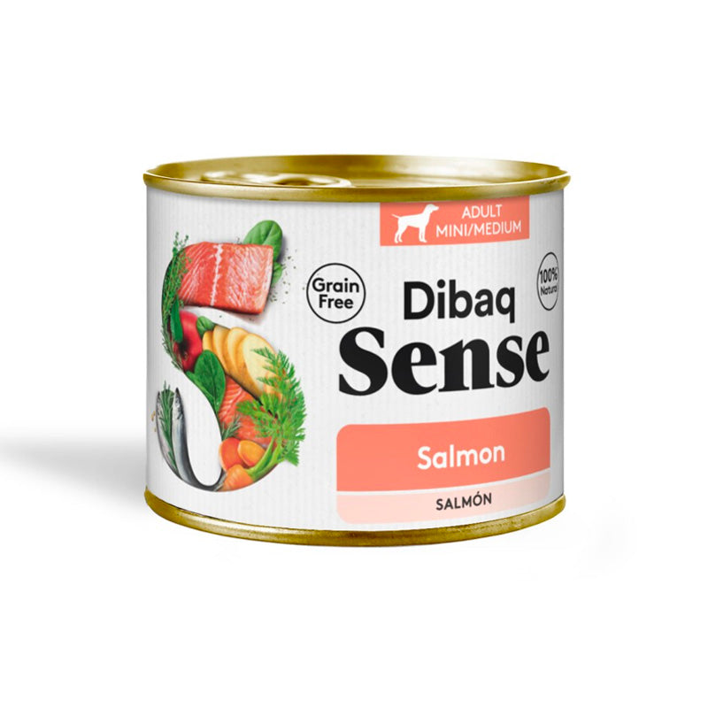 Dibaq Sense Monoprotein amb salmó llauna per a gossos Imatge principal del producte