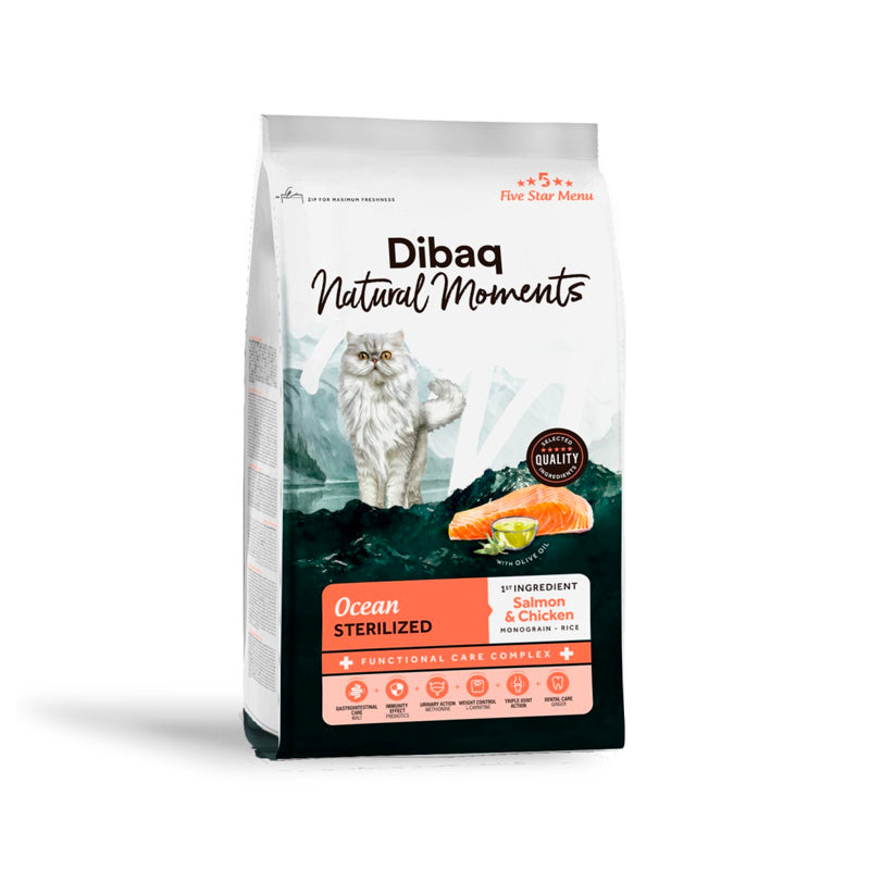 Natural Moments Ocean Sterilised pienso para gatos Imagen principal del producto