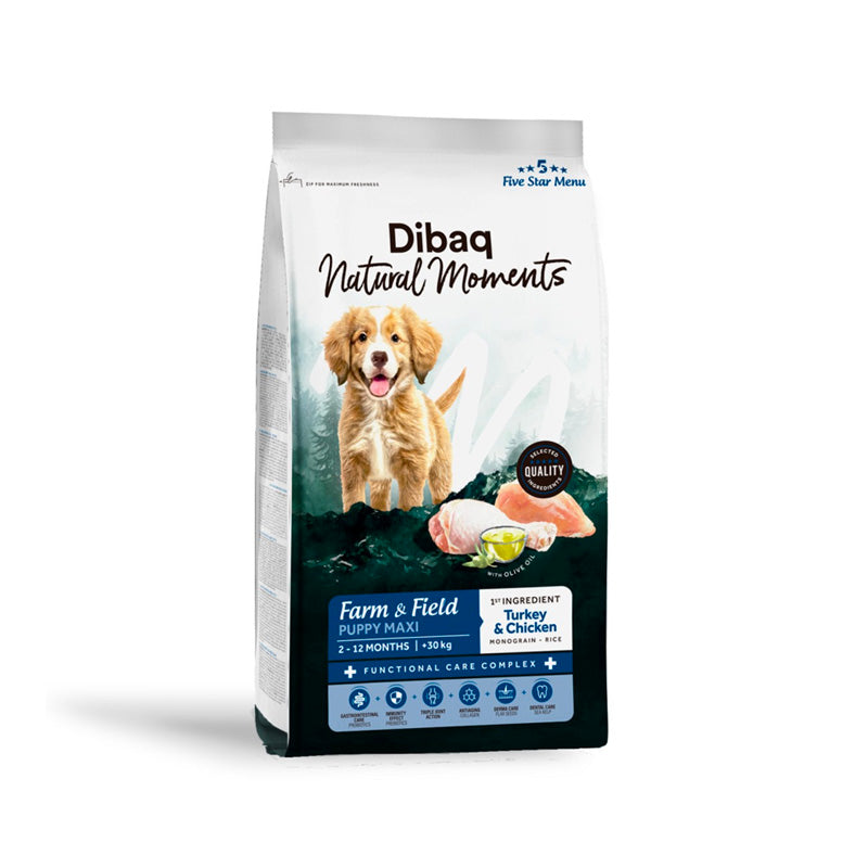 Natural Moments Farm & Field Puppy Maxi pienso para perros
