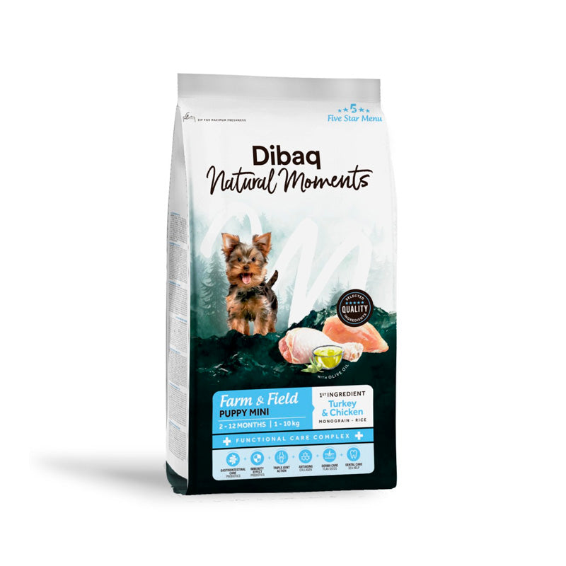 Natural Moments Farm & Field Puppy Mini pienso para cachorros Imagen principal del producto