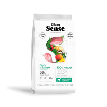 Dibaq Sense Grain Free Pato y pavo pienso para perros