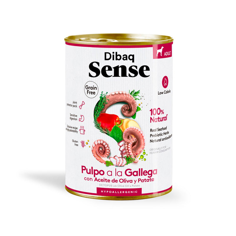 Dibaq Sense Pulpo a la Gallega lata para perros