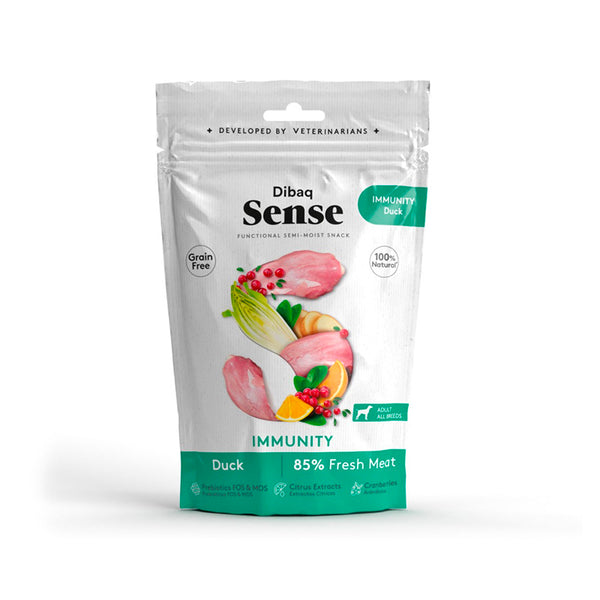Dibaq Sense Snack Immunity con pato para perros