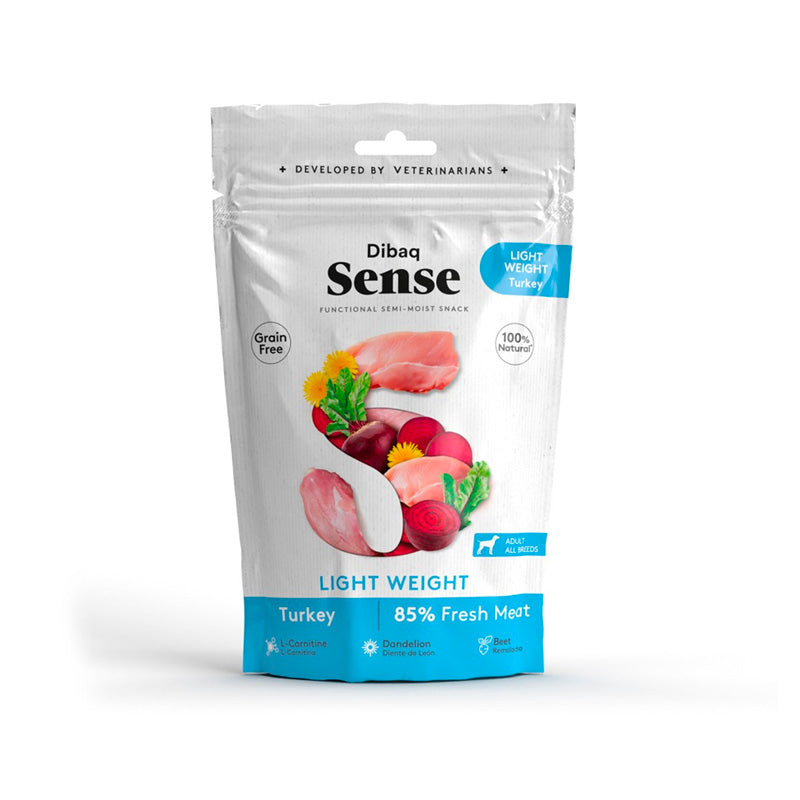 Dibaq Sense Snack Light Weight con pavo para perros Imagen principal del producto