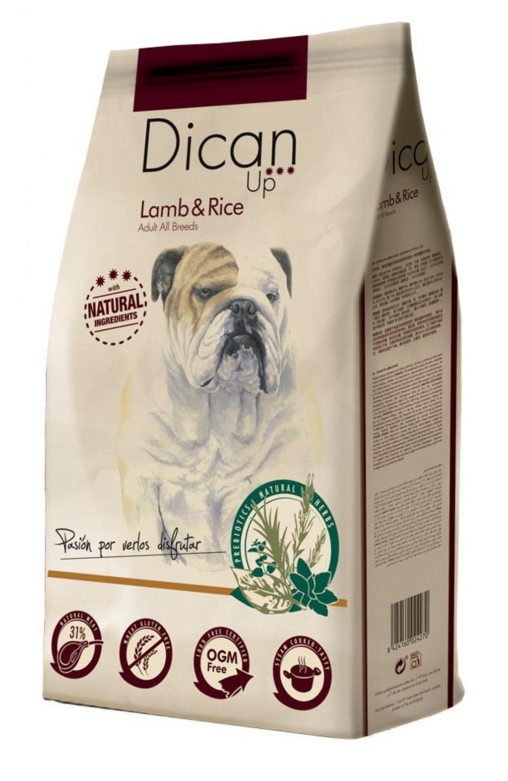 perro adulto con cordero y arroz Imagen principal del producto