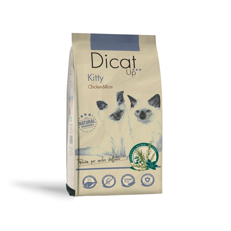 Dicat Up Gato Kitty Pollo y arroz 1,5 kg