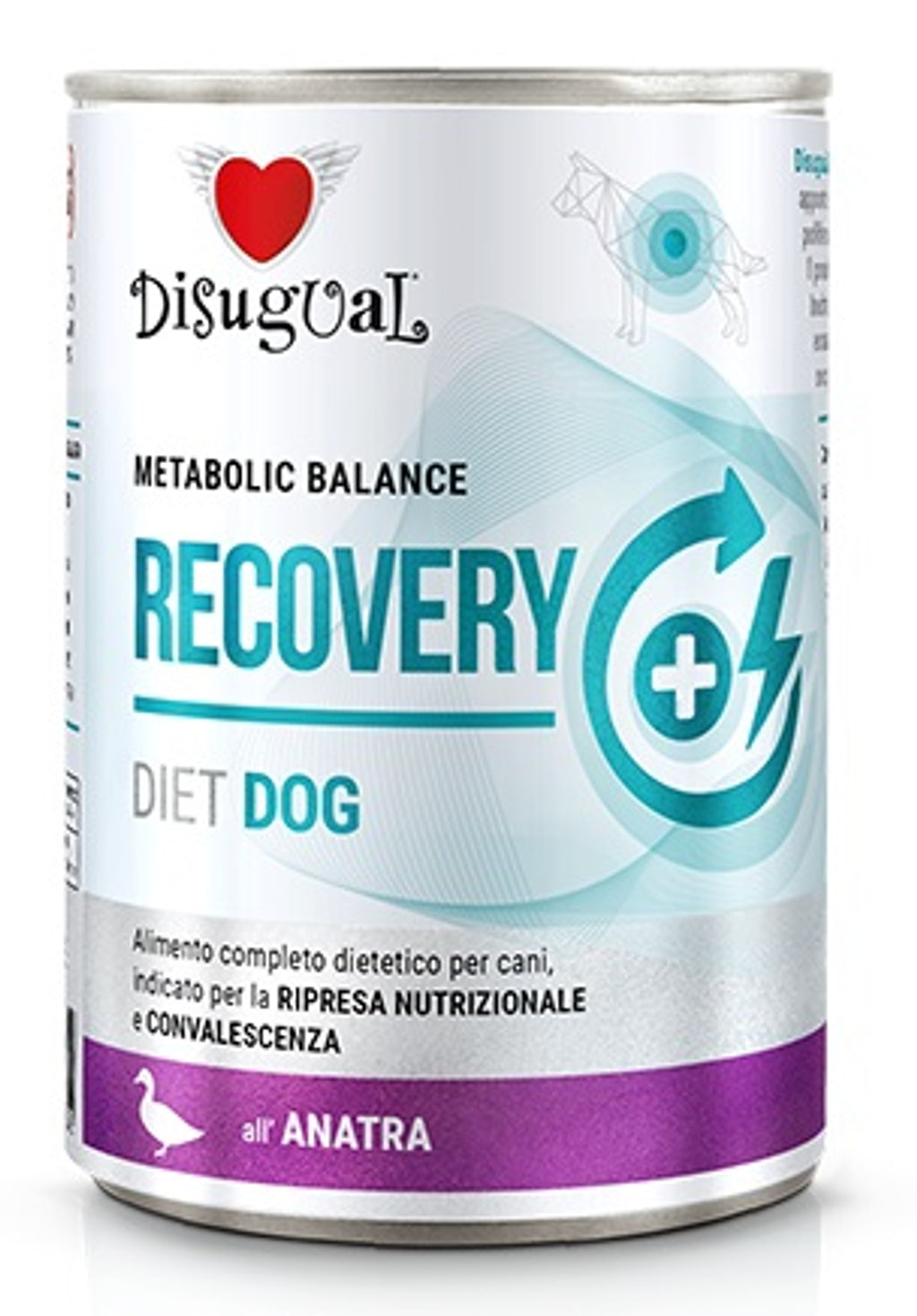perro recovery pato 400gr