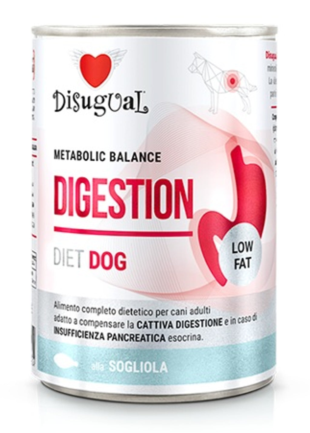 Perro Digestion Low Fat lenguado 400gr Imagen principal del producto