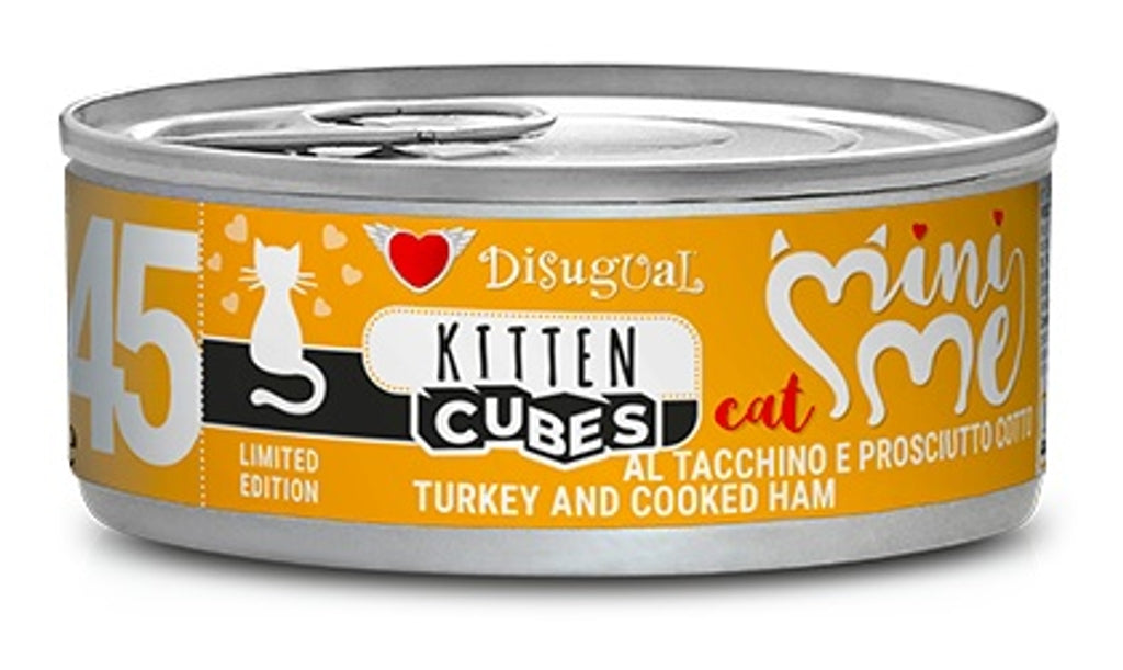 kitten cube mini-me 45 pavo jamón 85gr Imagen principal del producto